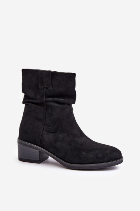 Botki Model Zinanya 1249 Black - Step in style Botki Model Zinanya 1249 Black - Step in style