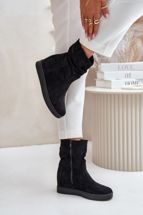 Botki Model Zinradea MS35012 Black - Step in style Botki Model Zinradea MS35012 Black - Step in style