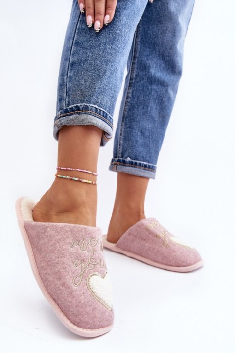 Kapcie Model Mabira MD8643 Pink - Step in style Kapcie Model Mabira MD8643 Pink - Step in style