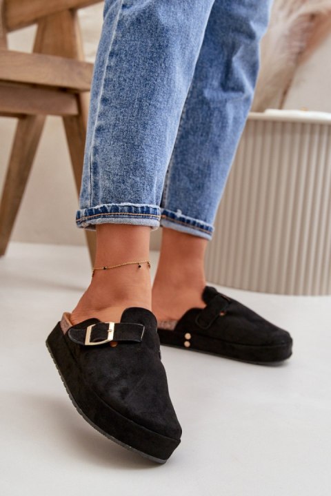 Kapcie Model Terilaina TL8-123 Black - Step in style Kapcie Model Terilaina TL8-123 Black - Step in style