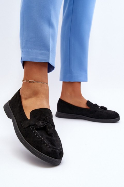 Mokasyny Model Dansitu N22-992 Black - Step in style Mokasyny Model Dansitu N22-992 Black - Step in style