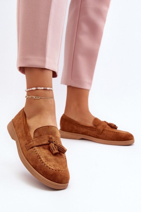 Mokasyny Model Dansitu N22-992 Camel - Step in style Mokasyny Model Dansitu N22-992 Camel - Step in style