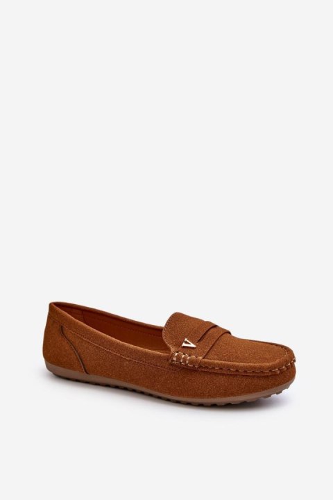 Mokasyny Model Iramarie DF879 Camel - Step in style Mokasyny Model Iramarie DF879 Camel - Step in style