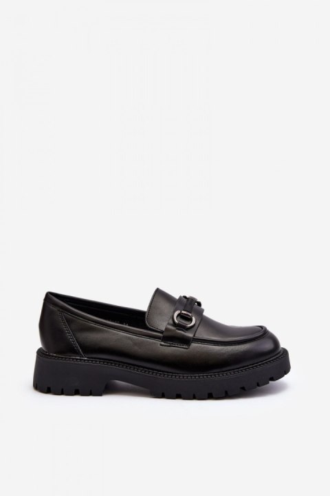 Mokasyny Model Ledda 62120 Black - Step in style Mokasyny Model Ledda 62120 Black - Step in style