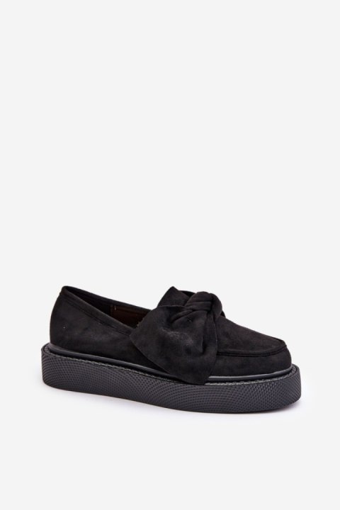 Mokasyny Model Naivine JH372 Black - Step in style Mokasyny Model Naivine JH372 Black - Step in style