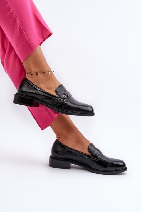 Mokasyny Model Nerilaja 66614 Black - Step in style Mokasyny Model Nerilaja 66614 Black - Step in style