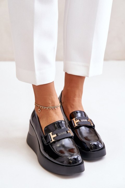 Mokasyny Model Vinceza 58337 Black - Step in style Mokasyny Model Vinceza 58337 Black - Step in style