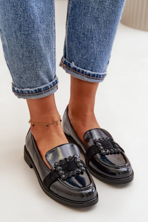 Mokasyny Model Vinceza 58389 Black - Step in style Mokasyny Model Vinceza 58389 Black - Step in style