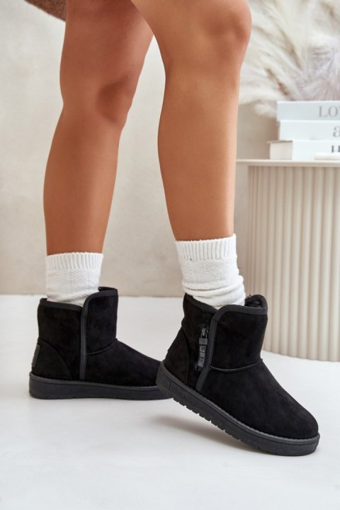 Śniegowce Model Big Star OO274A163 Black - Step in style Śniegowce Model Big Star OO274A163 Black - Step in style