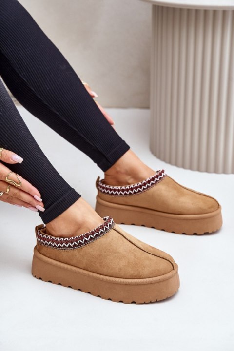 Śniegowce Model Narirya VL242P Camel - Step in style Śniegowce Model Narirya VL242P Camel - Step in style
