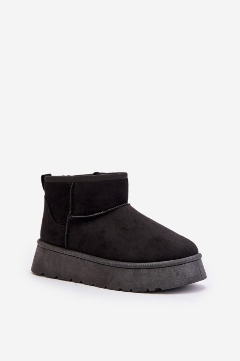Śniegowce Model Saldren 24BT26-7368 Black - Step in style Śniegowce Model Saldren 24BT26-7368 Black - Step in style