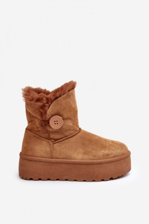 Śniegowce Model Wikasem 85-925 Camel - Step in style Śniegowce Model Wikasem 85-925 Camel - Step in style
