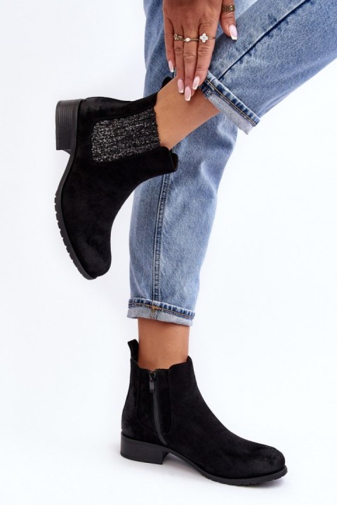 Sztyblety Model Sauamia M676 Black - Step in style Sztyblety Model Sauamia M676 Black - Step in style