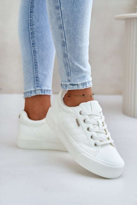 Trampki Model Big Star OO274A464 White - Step in style Trampki Model Big Star OO274A464 White - Step in style