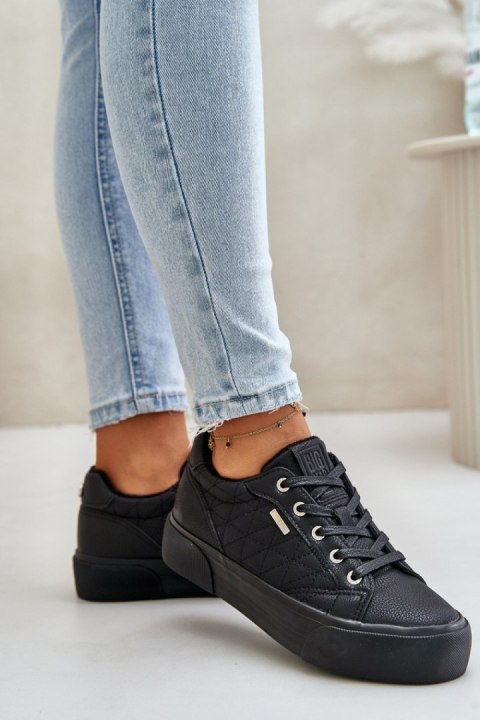 Trampki Model Big Star OO274A465 Black - Step in style Trampki Model Big Star OO274A465 Black - Step in style