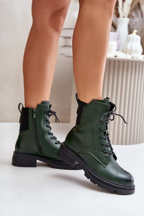 Workery Model Leairae RMR2221-24 Green - Step in style Workery Model Leairae RMR2221-24 Green - Step in style