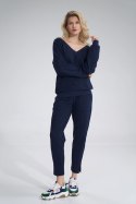 Bluza Damska Model M799 Navy - Figl