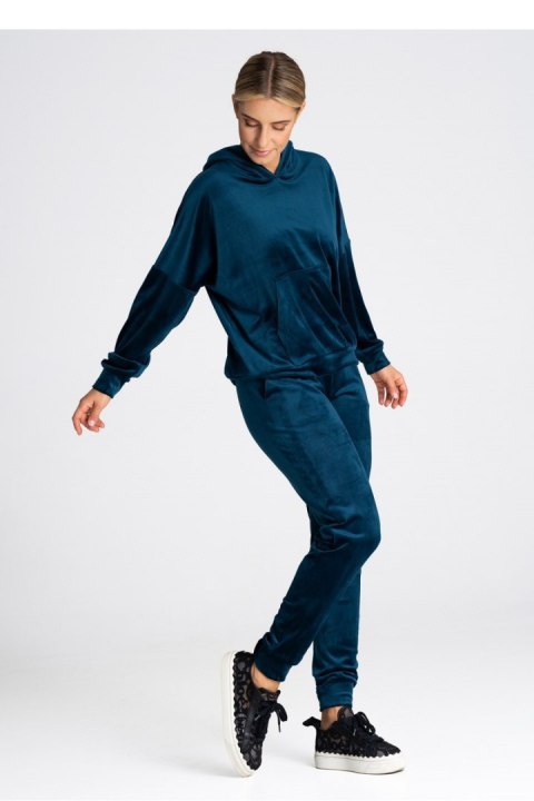 Bluza Damska Model M969 Morski - Figl Bluza Damska Model M969 Morski - Figl