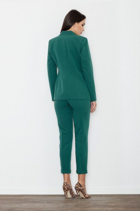 Spodnie Damskie Model M552 Green - Figl Spodnie Damskie Model M552 Green - Figl