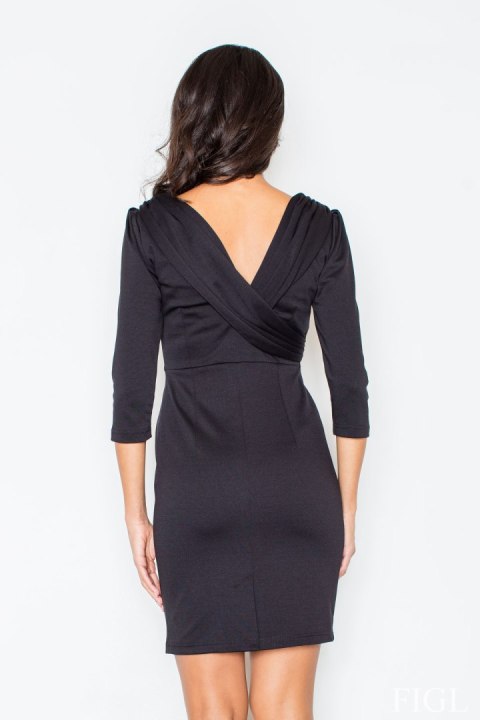 Sukienka M082 Black - Figl Sukienka M082 Black - Figl