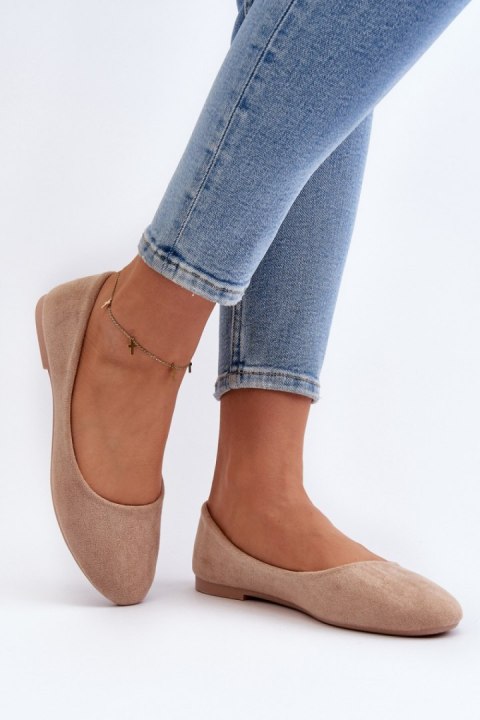 Baleriny Model Lasota 9BL02-1031 Beige - Step in style Baleriny Model Lasota 9BL02-1031 Beige - Step in style