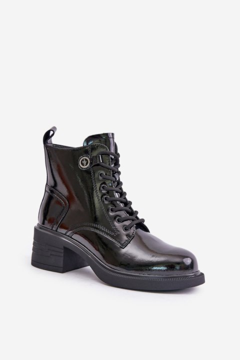 Botki Model DA JC42-78 Black - Step in style Botki Model DA JC42-78 Black - Step in style