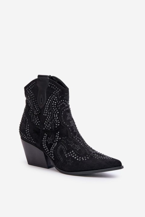 Botki Model Kaivina 9676A Black - Step in style Botki Model Kaivina 9676A Black - Step in style