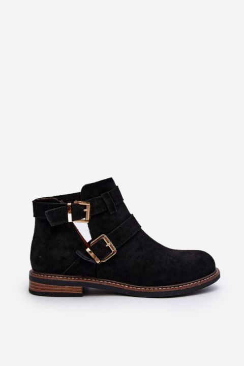 Botki Model Melviana A2901 Black - Step in style Botki Model Melviana A2901 Black - Step in style