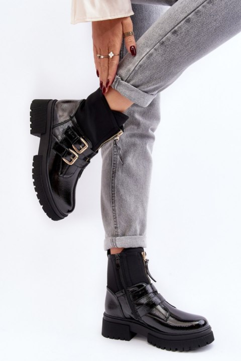 Botki Model Rellisa 168-537 Black - Step in style Botki Model Rellisa 168-537 Black - Step in style