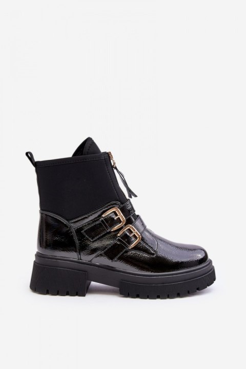 Botki Model Rellisa 168-537 Black - Step in style Botki Model Rellisa 168-537 Black - Step in style