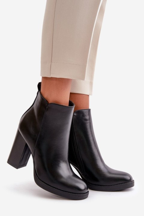 Botki Model Teresine UK155 Black - Step in style Botki Model Teresine UK155 Black - Step in style