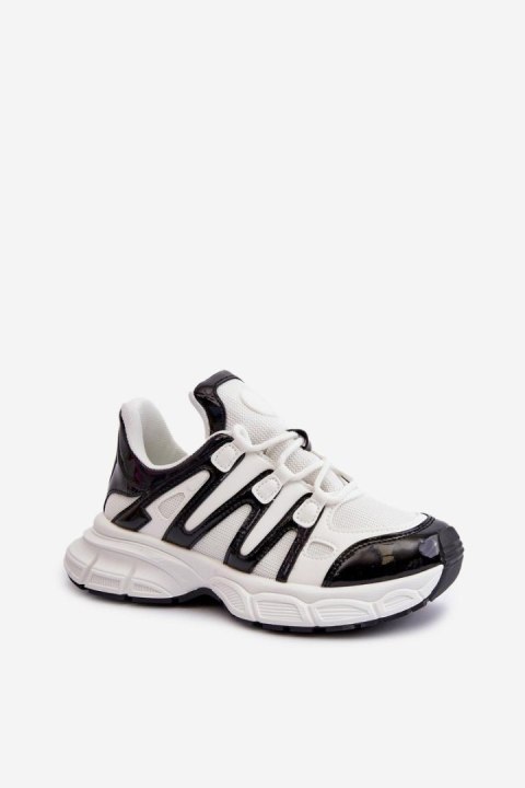 Buty Sportowe Model Ahmani NB633P White/Black - Step in style Buty Sportowe Model Ahmani NB633P White/Black - Step in style
