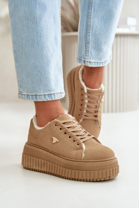 Buty Sportowe Model Lotira TL293-63 Brown - Step in style Buty Sportowe Model Lotira TL293-63 Brown - Step in style