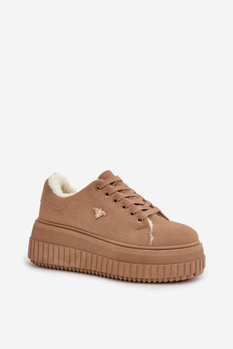 Buty Sportowe Model Lotira TL293-63 Brown - Step in style Buty Sportowe Model Lotira TL293-63 Brown - Step in style
