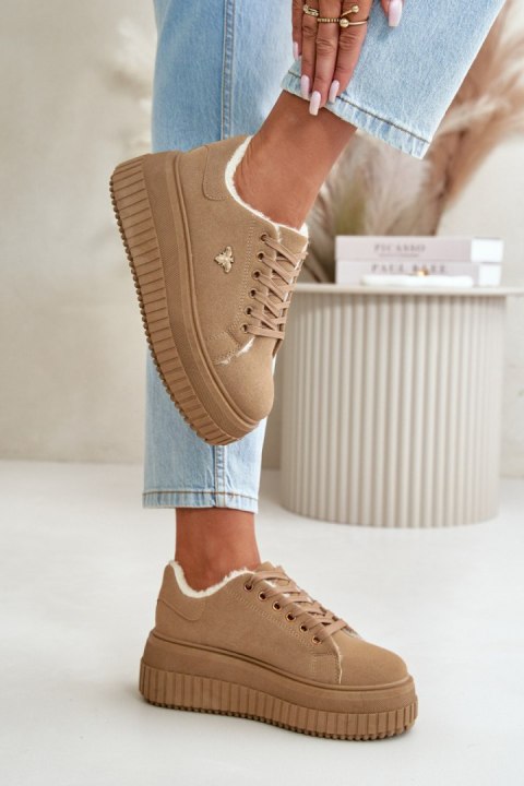 Buty Sportowe Model Lotira TL293-63 Brown - Step in style Buty Sportowe Model Lotira TL293-63 Brown - Step in style