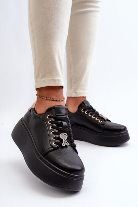 Buty Sportowe Model Vinceza 66700 Black - Step in style Buty Sportowe Model Vinceza 66700 Black - Step in style