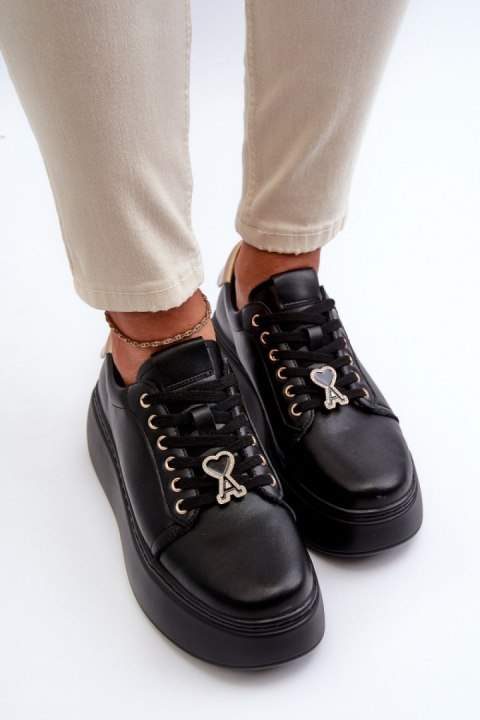 Buty Sportowe Model Vinceza 66700 Black - Step in style Buty Sportowe Model Vinceza 66700 Black - Step in style