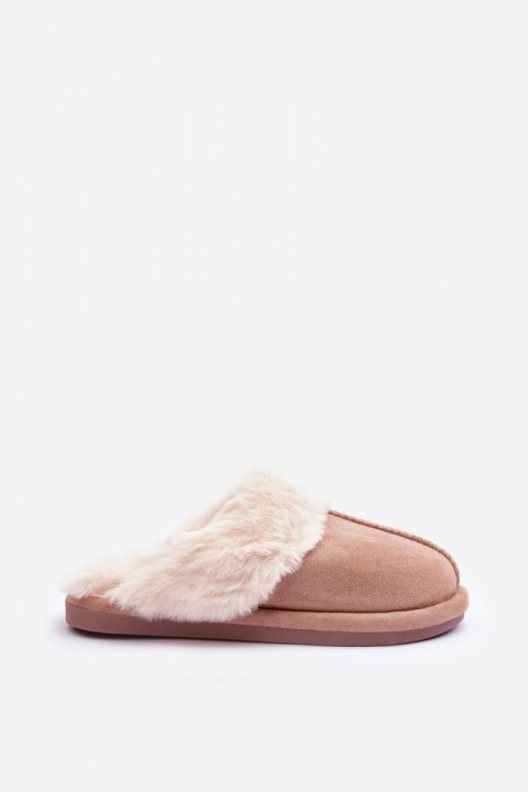 Kapcie Model Pinky BO-609 Beige - Step in style Kapcie Model Pinky BO-609 Beige - Step in style