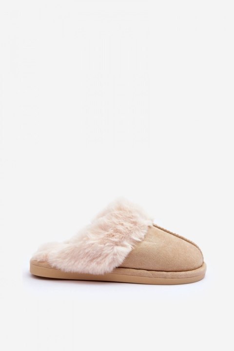 Kapcie Model Pinky BO-609 Light Beige - Step in style Kapcie Model Pinky BO-609 Light Beige - Step in style