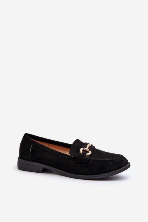 Mokasyny Model Aviole 8336-78 Black - Step in style Mokasyny Model Aviole 8336-78 Black - Step in style