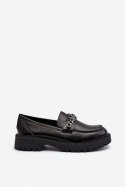 Mokasyny Model Ezoma 62121 Black - Step in style