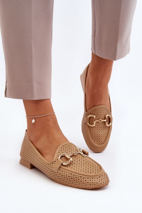Mokasyny Model Iluvana FF-33 Camel - Step in style Mokasyny Model Iluvana FF-33 Camel - Step in style