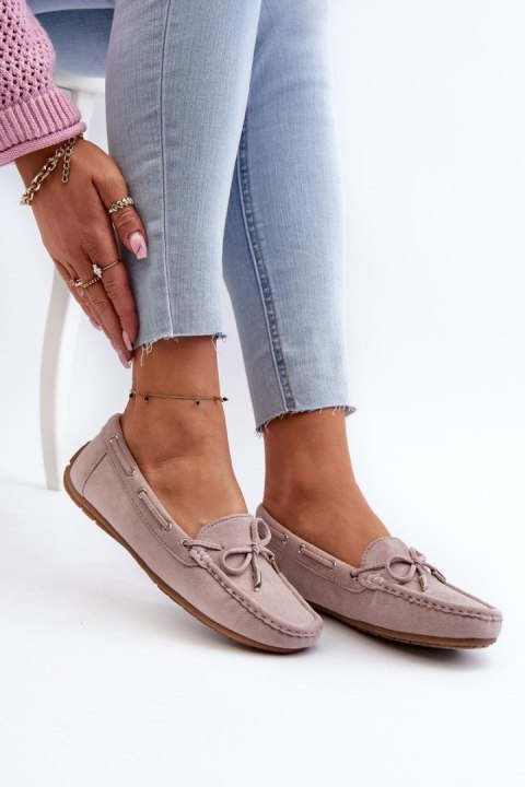 Mokasyny Model Si Passione FT246 Violet - Step in style Mokasyny Model Si Passione FT246 Violet - Step in style
