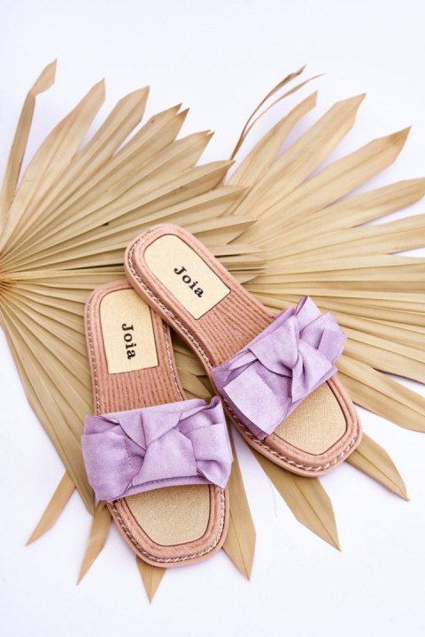 Sandał Klapki Model Ambra LS-101 Violet - Step in style Sandał Klapki Model Ambra LS-101 Violet - Step in style
