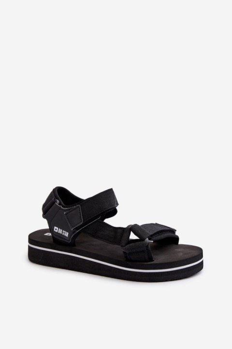 Sandały Model Big Star NN274A532 Black - Step in style Sandały Model Big Star NN274A532 Black - Step in style