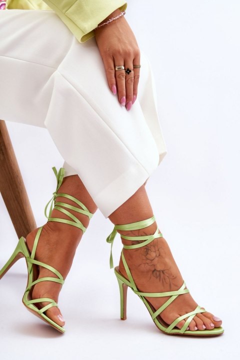Sandały Model Meya H8-392 Green - Step in style Sandały Model Meya H8-392 Green - Step in style