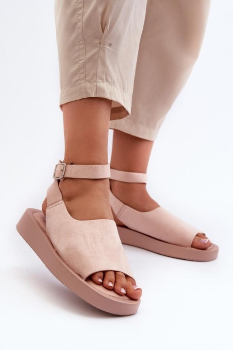 Sandały Model Rubie NN299 Pink - Step in style Sandały Model Rubie NN299 Pink - Step in style