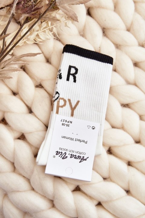 Skarpety Model SK.29394/NP627 White - Step in style Skarpety Model SK.29394/NP627 White - Step in style