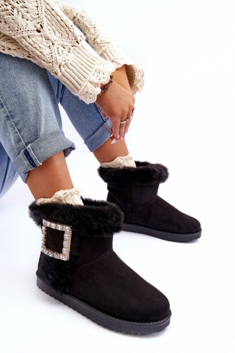 Śniegowce Model Dulca VL201P Black - Step in style Śniegowce Model Dulca VL201P Black - Step in style