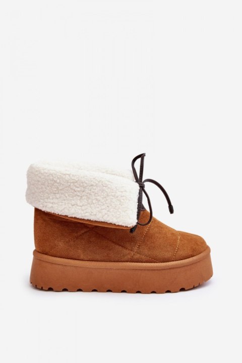 Śniegowce Model Olimuka VL212P Camel - Step in style Śniegowce Model Olimuka VL212P Camel - Step in style